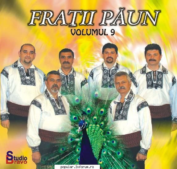 fratii paun vol track  1. fratii paun batuta  2. fratii paun batuta  3. fratii paun Membru fondator