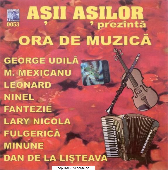 track list

   1. bonus track
   2. ca la oas - clarinet
   3. - clarinet si bass
   4. hora -