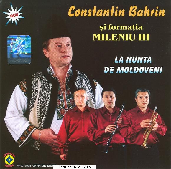 track list

   1. constantin bahrin - azi baiatul meu se-nsoara
   2. constantin bahrin - cand esti