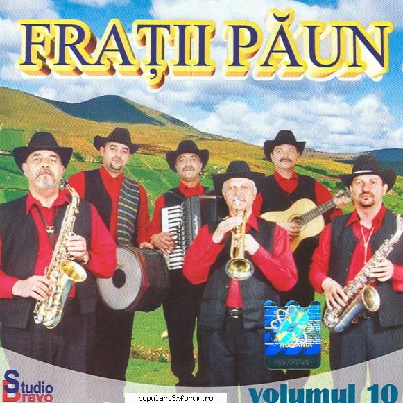 Fratii Paun(vol.10) - Track List 01.Sarba de la Izvorul Muntelui - Muzica de petrecere