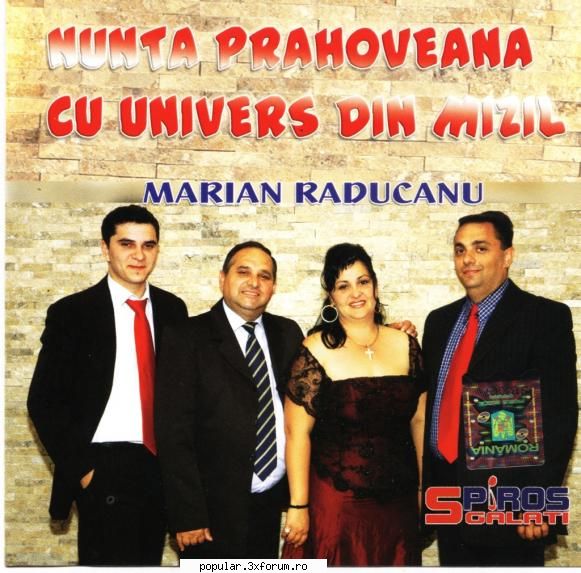 Nunta Prahoveana cu Univers din Mizil - Track List [04:39] 1. Univers din Mizil - Am - Muzica de petrecere